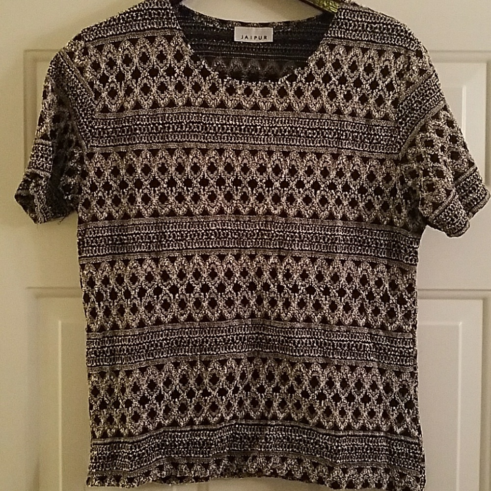 Jaipur Stretchy Top Size L